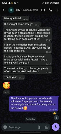 Korean Traveler — Siwa review screenshot